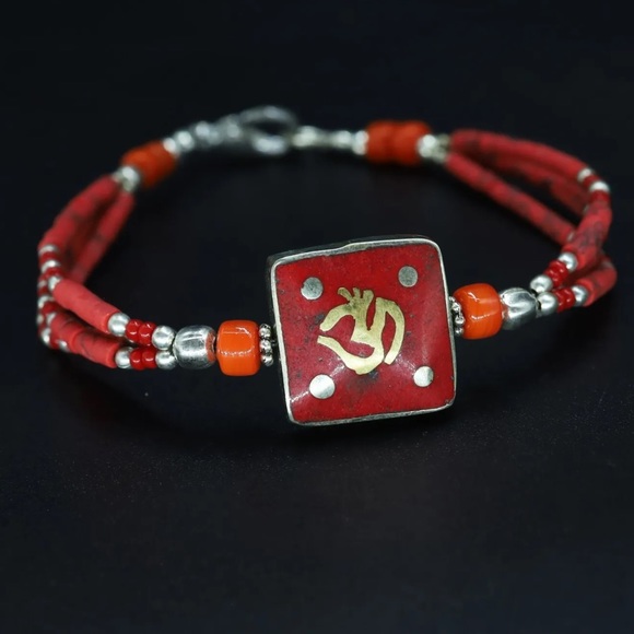 Earth Art hand crafted artisan Jewelry - Traditional Nepali bracelets